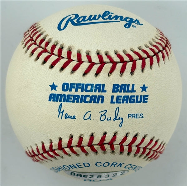 Whitey Ford HOF Signed/Autographed OAL Baseball Yankees Upper Deck 200505