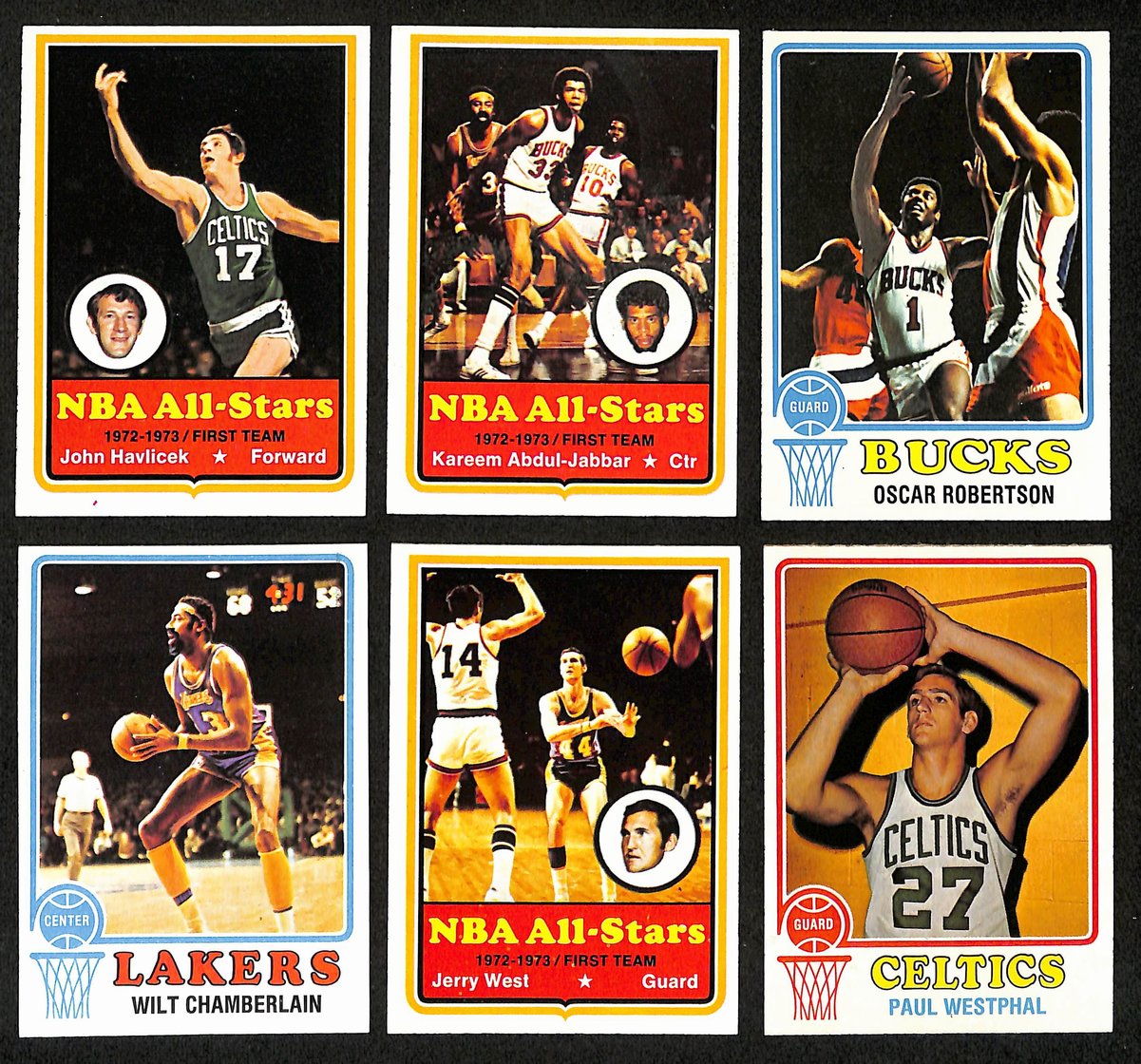 1973-74 TOPPS Basketball Complete Set (264) Chamberlain Abdul-Jabbar 199066