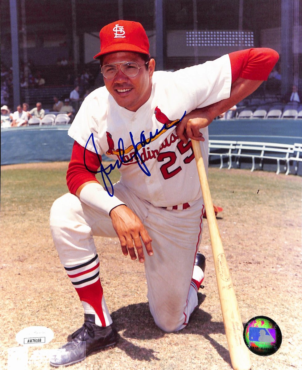 Julian Javier Signed/Autographed 8x10 Photo St. Louis Cardinals JSA 200269