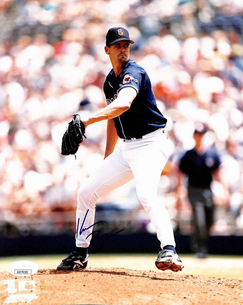 Kevin Brown Signed/Autographed 8x10 Photo San Diego Padres JSA 200282