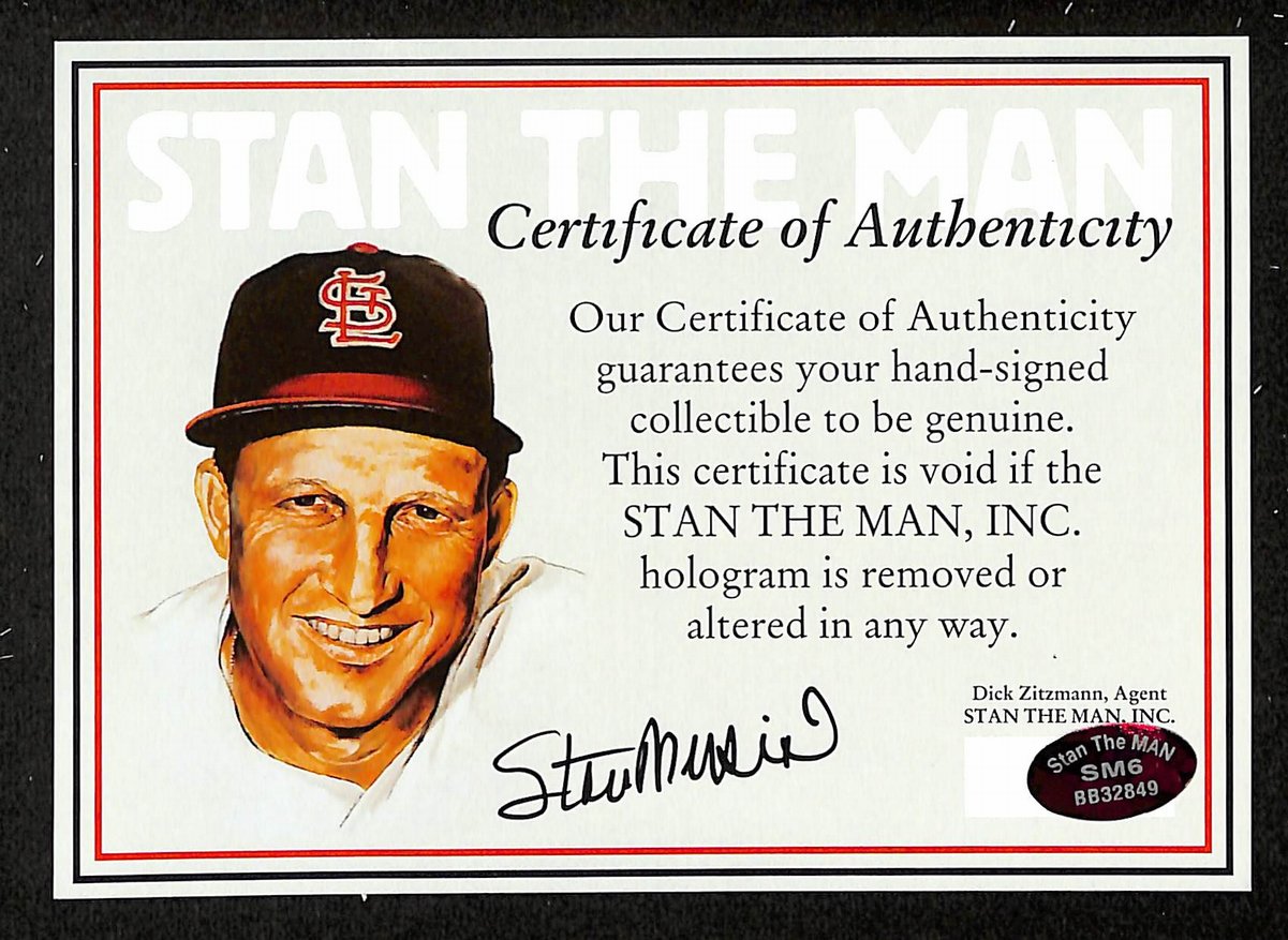 Stan Musial HOF Signed/Inscr 2010 Sports Illustrated Magazine Stan Auth 200777