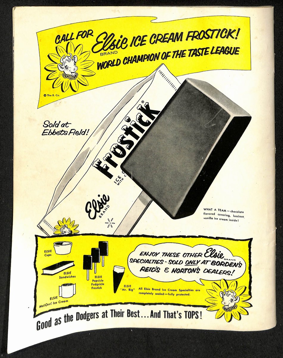 1956 Brooklyn Dodgers Baseball Yearbook 200596