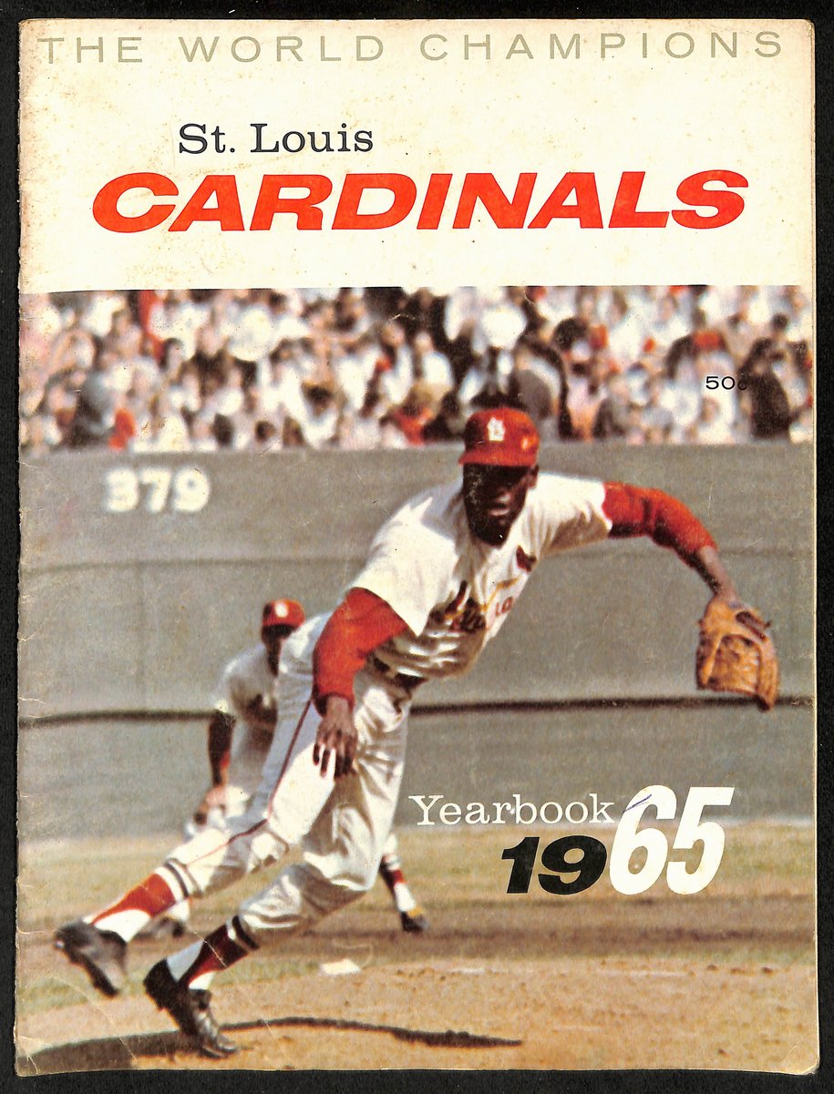 1965 St. Louis Cardinals Baseball Yearbook 200615