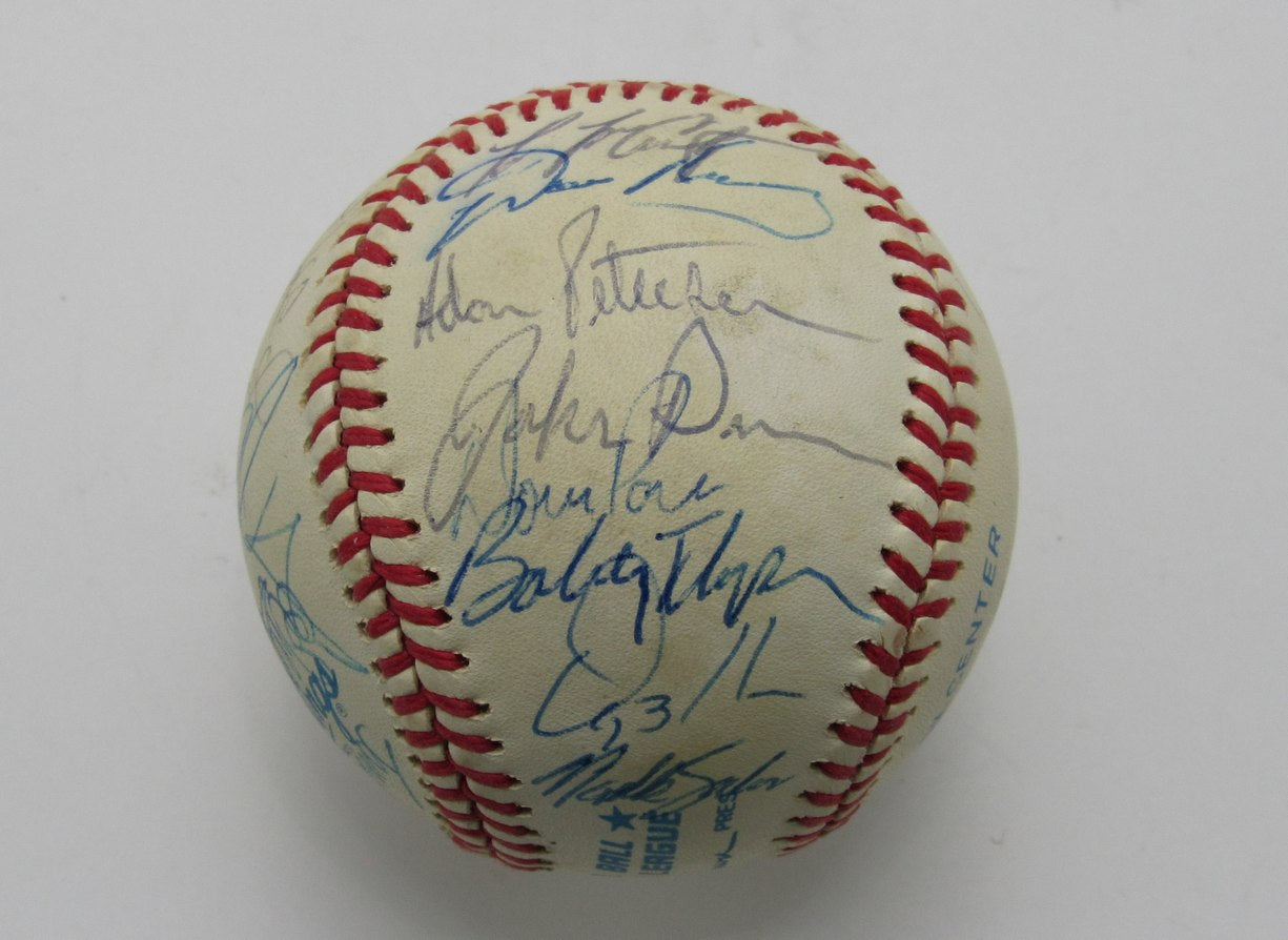 1988 White Sox Team Multi-Signed/Autographed (25) OAL Baseball Baines HOF 196365