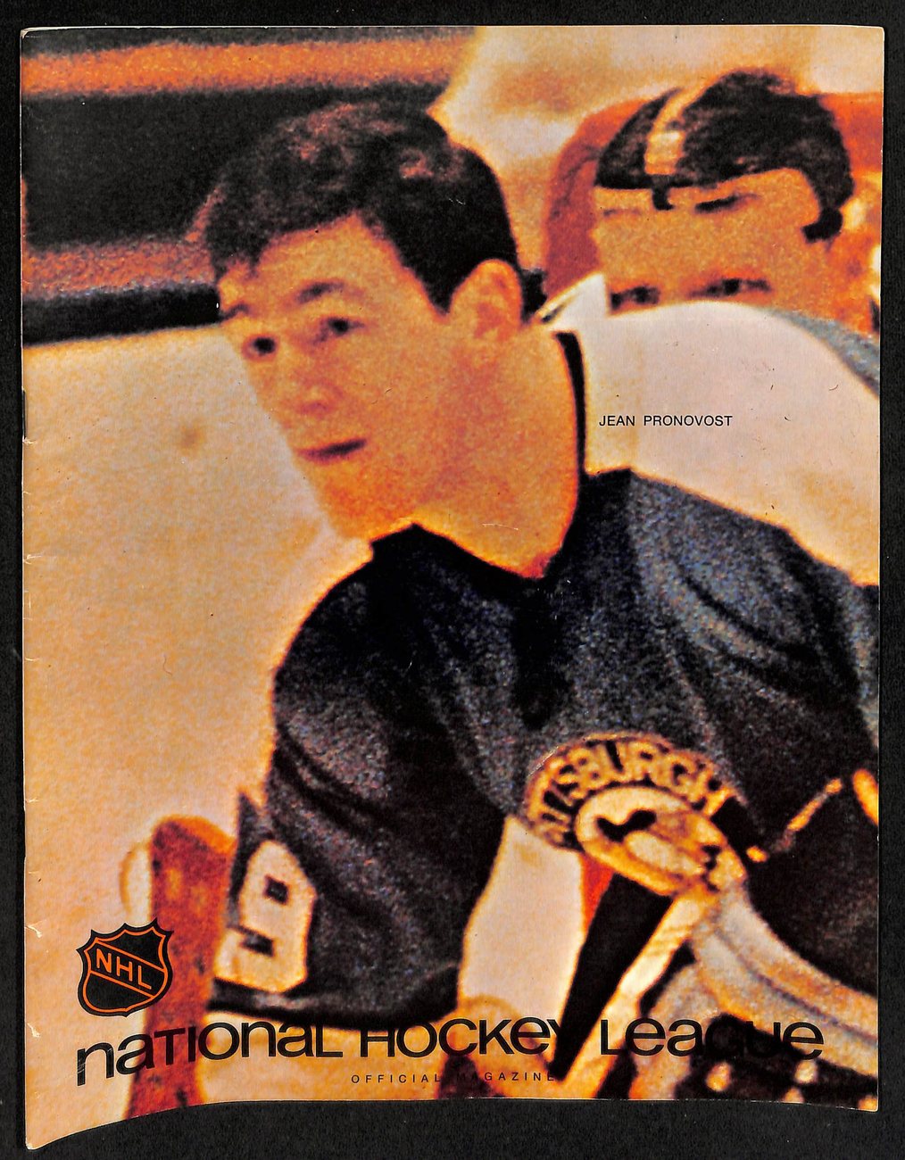 November 14, 1970 Penguins vs. Golden Seals NHL Program Jean Pronovost 200214