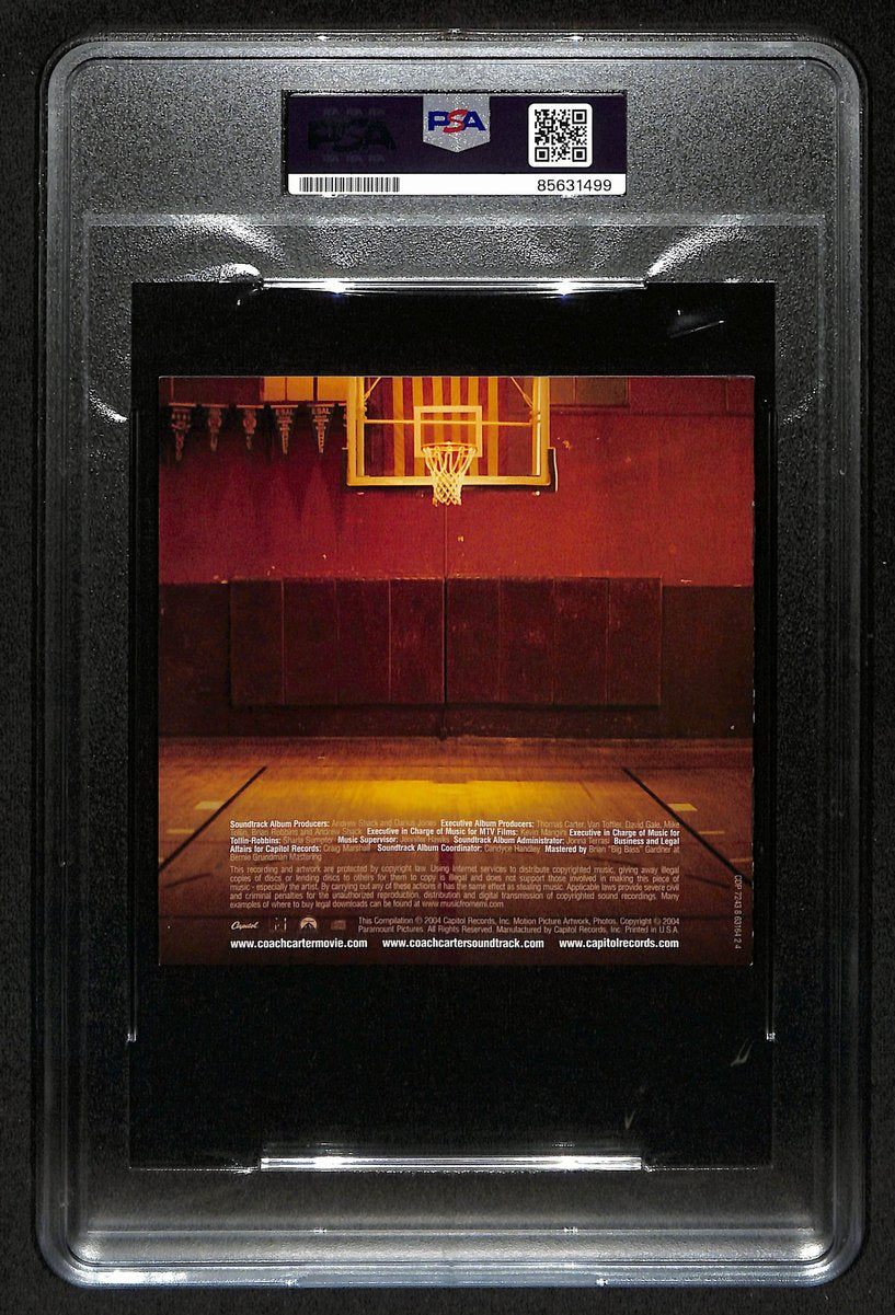 Samuel L. Jackson Actor Signed/Autographed CD Cover Coach Carter PSA/DNA 201460