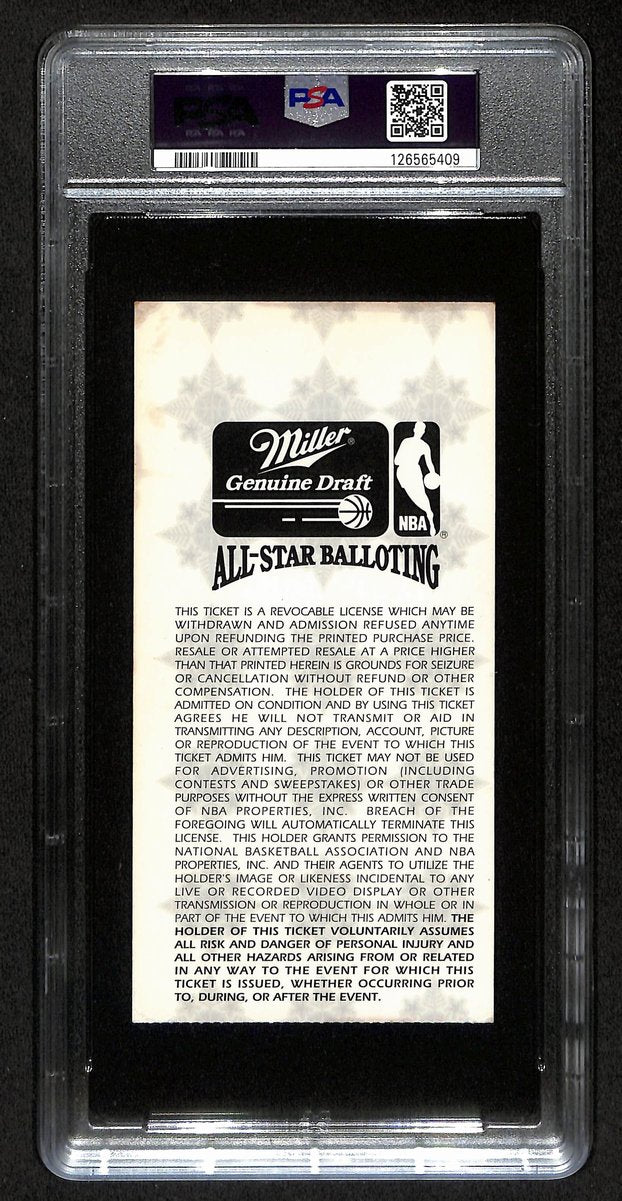 February 13, 1994 NBA All-Star Game Ticket Stub Pippen MVP PSA VG-EX 4 201403