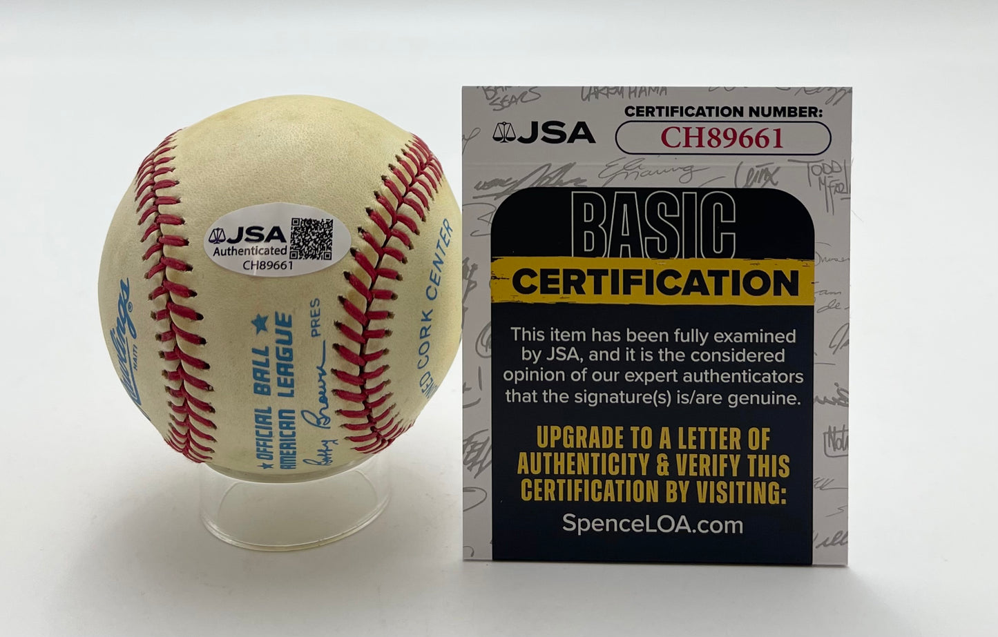 Frank Robinson HOF Signed/Autographed OAL Baseball Orioles JSA 201173