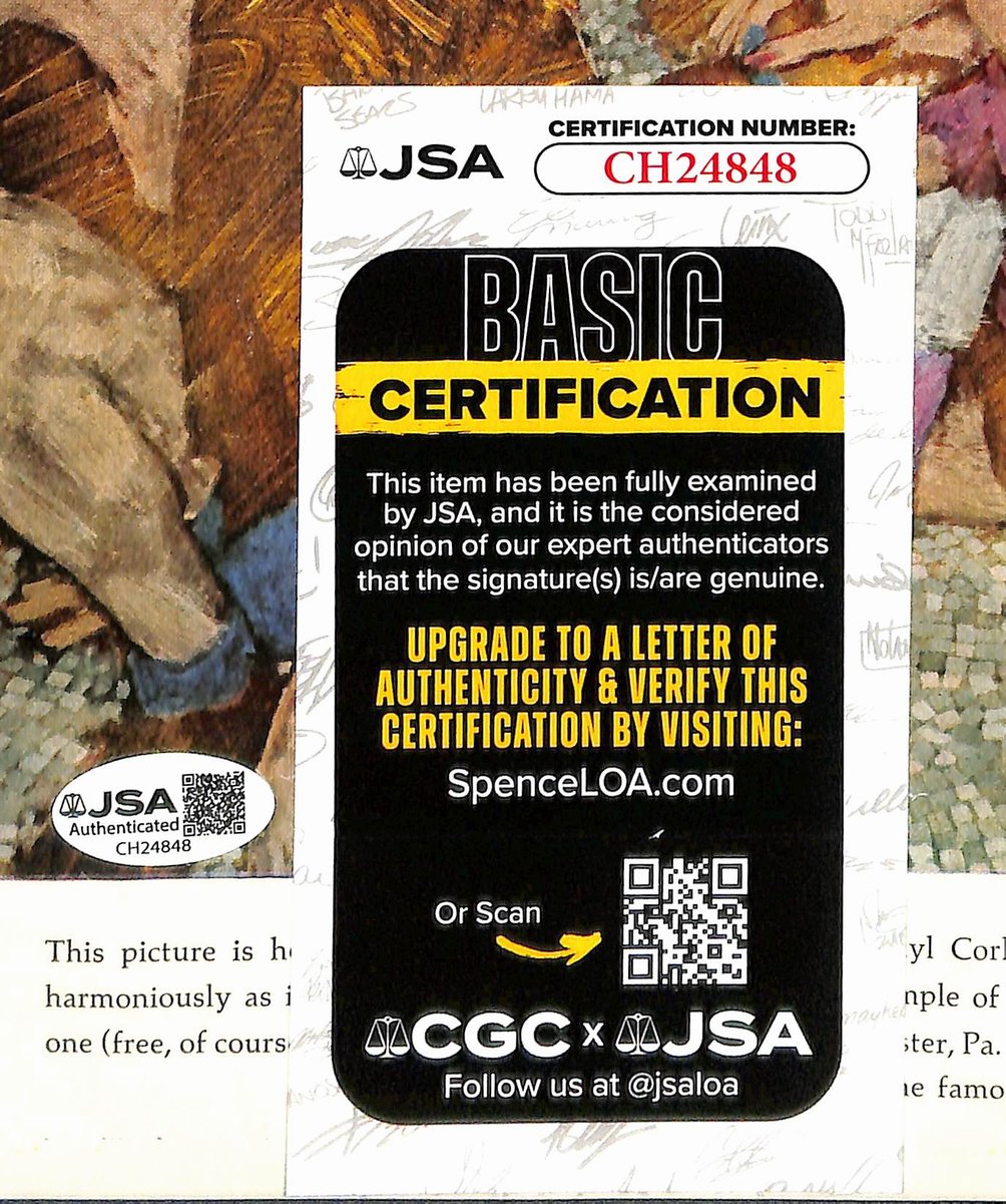 Bobby Hull HOF Signed/Inscr 1960 Sports Illustrated Magazine Black Hawks JSA1141