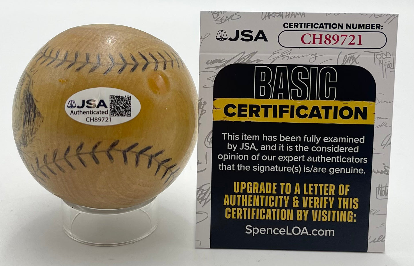 Gary Carter HOF Signed/Auto HOF Photo Baseball New York Mets JSA 201147