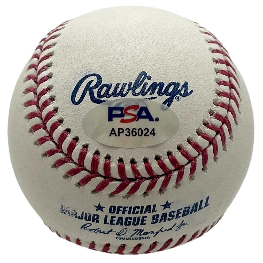 Jose Altuve Signed/Autographed OML Baseball Houston Astros PSA/DNA 201190