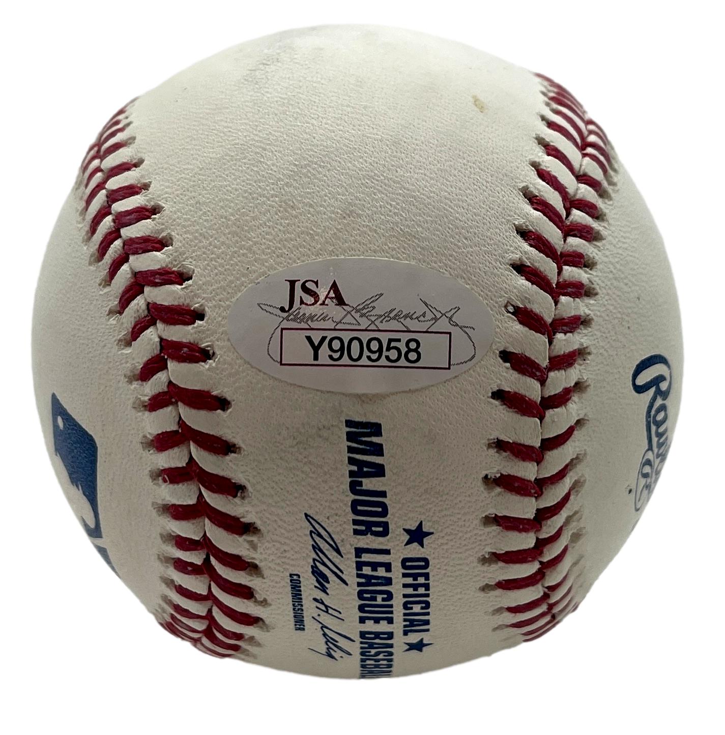 Bruce Springsteen Signed/Autographed OML Baseball Musician JSA 201215
