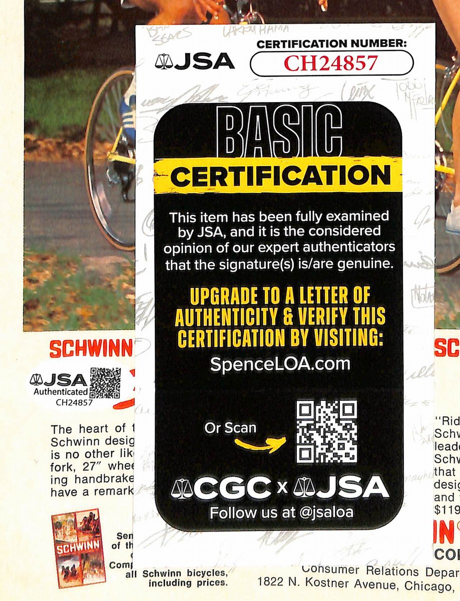 Gerry Cheevers/Brad Park Signed 5/9/1977 Sports Illustrated Magazine Bruins JSA5