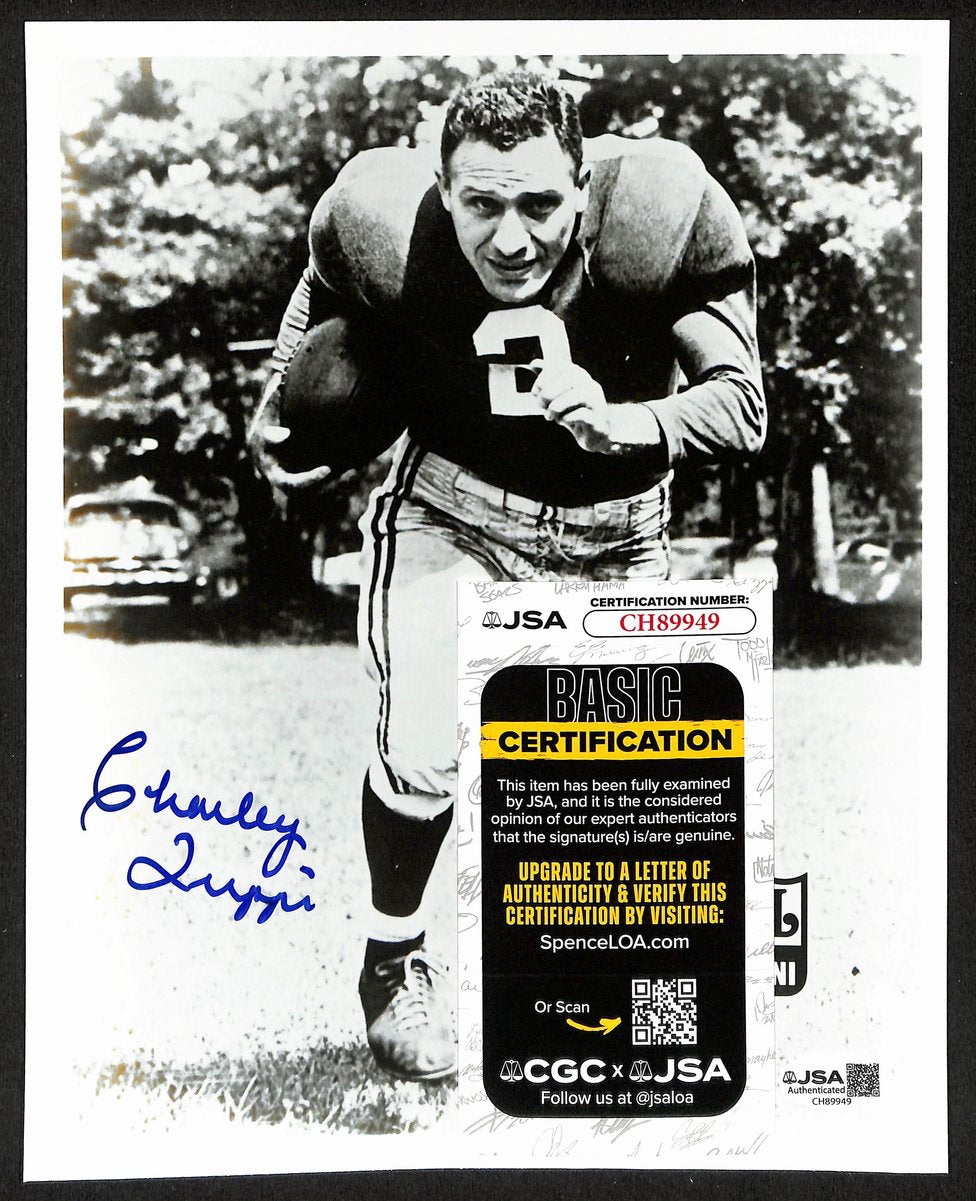Charlie Trippi HOF Signed/Autographed 8x10 Photo Chicago Cardinals JSA 202007