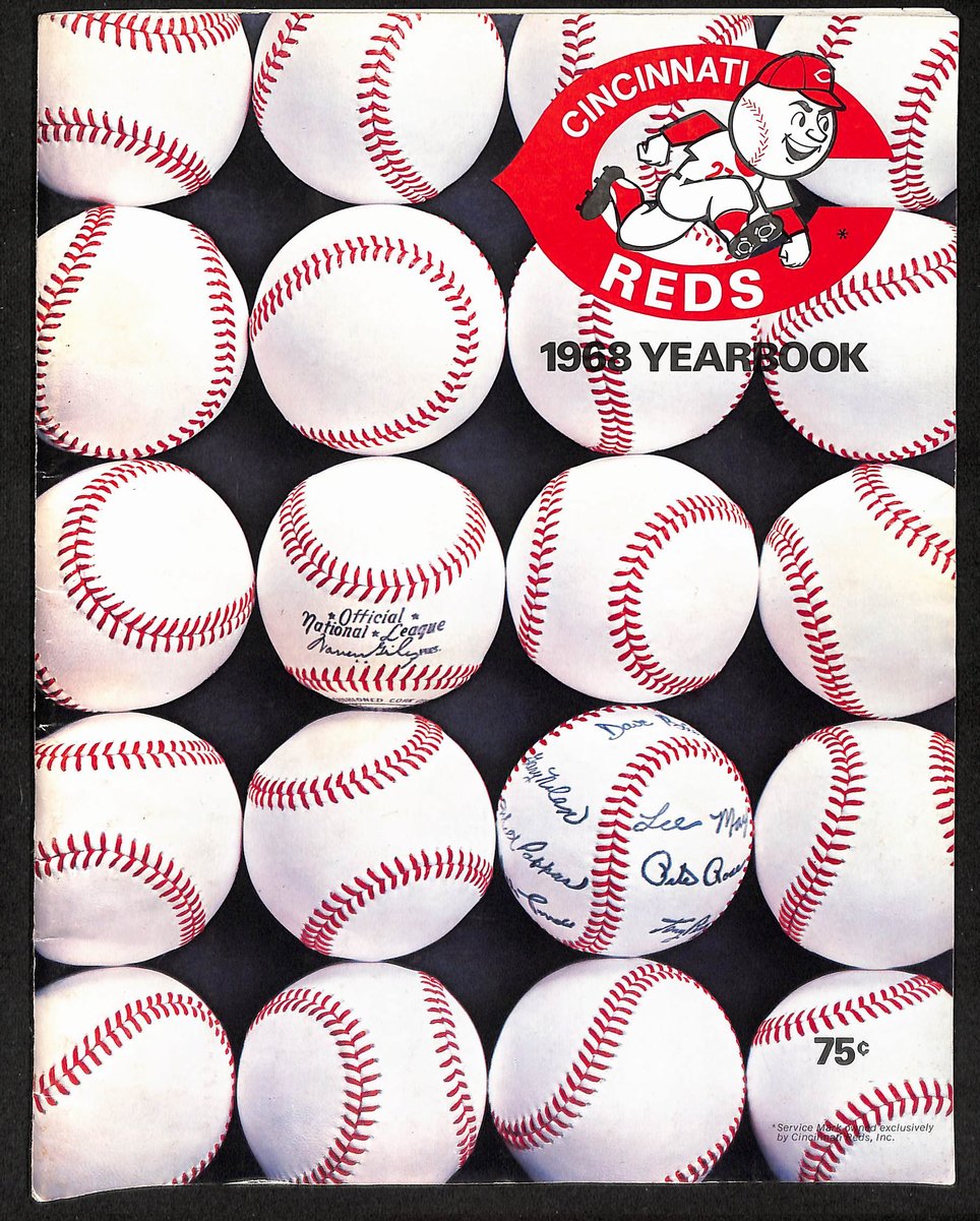 Cincinnati Reds 1968 Yearbook 201666