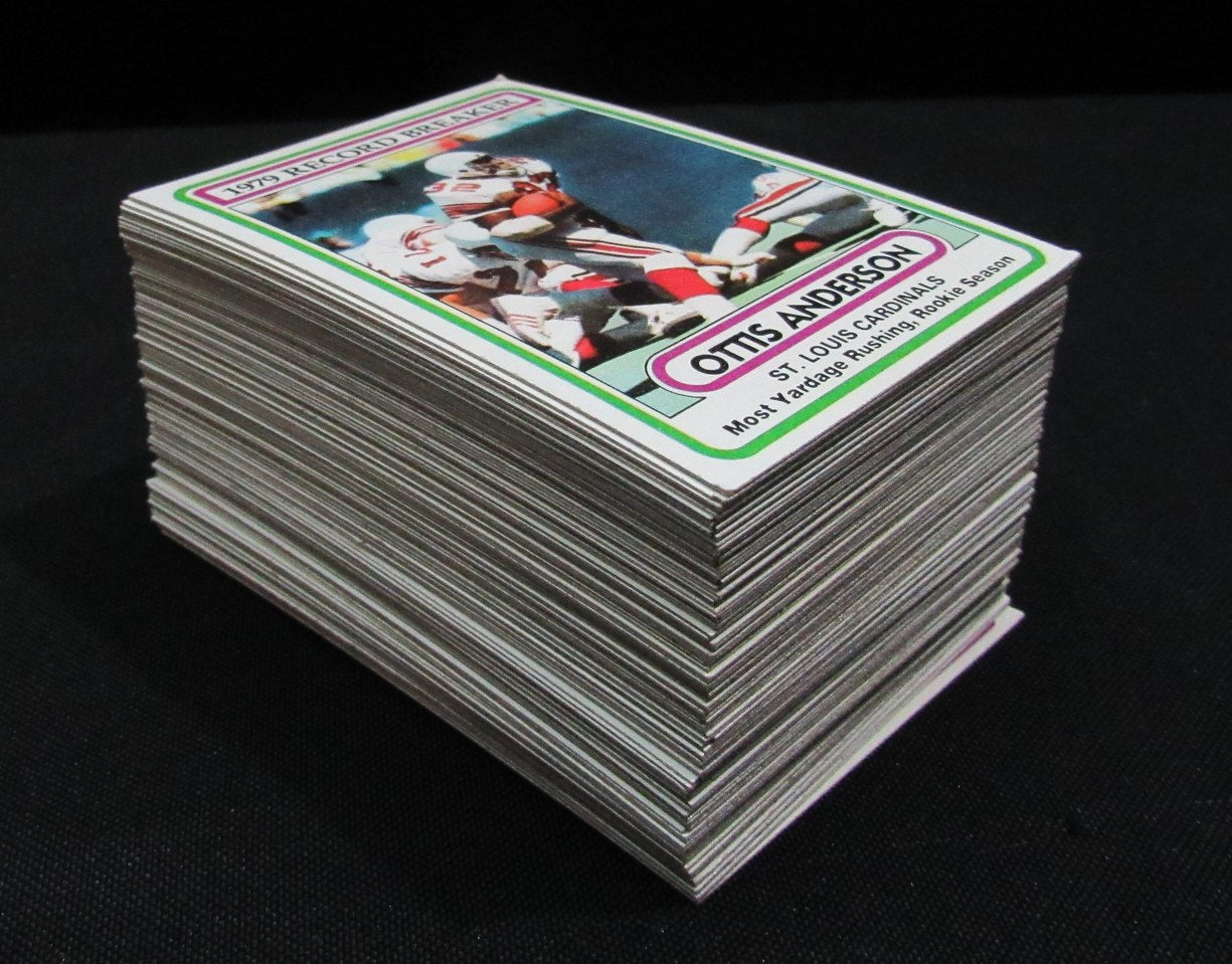1980 Topps Football Cards Complete Set (1-528) Simms RC Hayes RC Bradshaw 200983