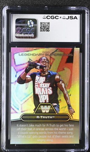 2010 Topps Koko B. Ware CGC x JSA Auth Signed/Auto WWE Wrestling Card BA202254