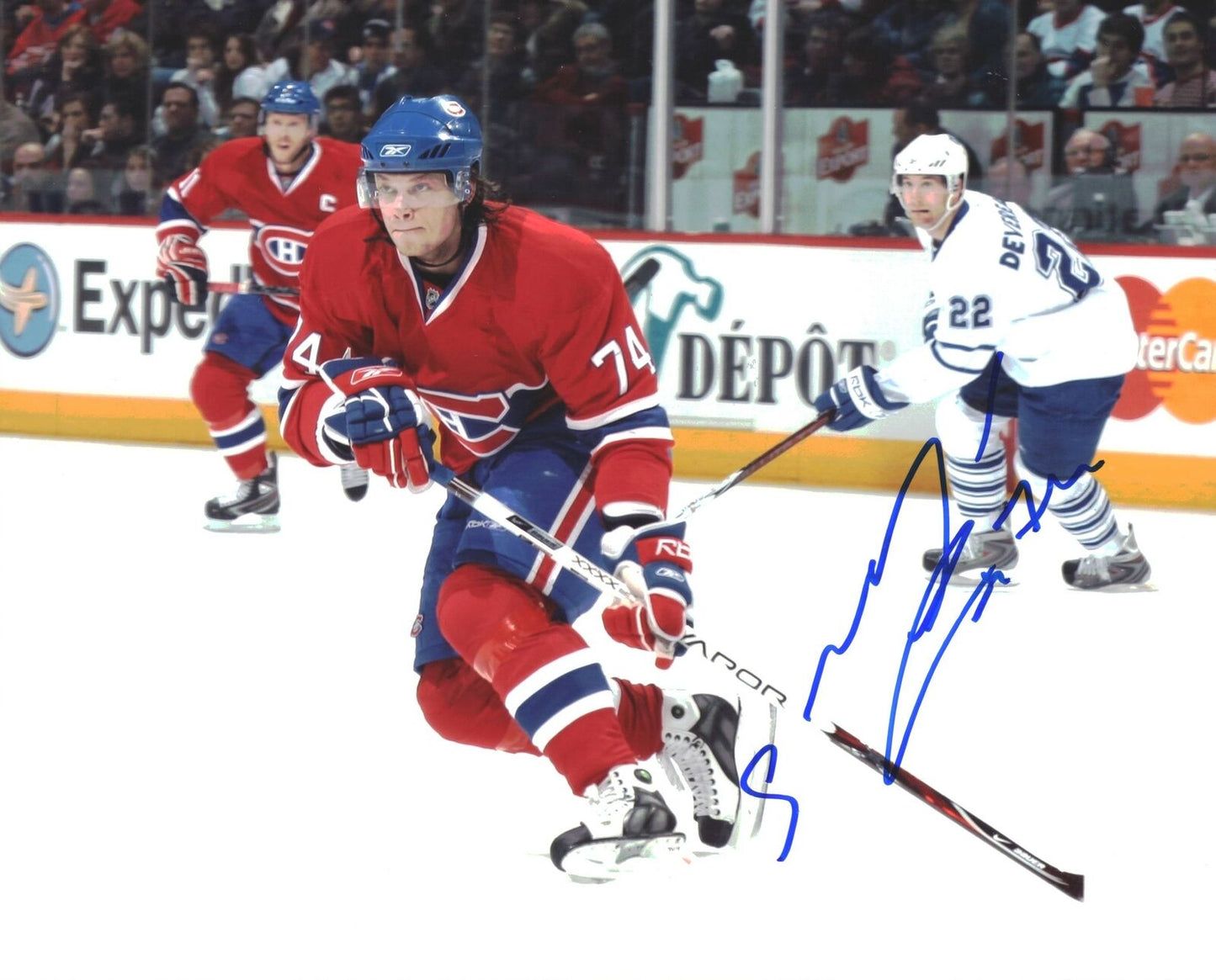 Sergei Kostitsyn Montreal Canadiens Signed/Autographed 8x10 Photo 152338