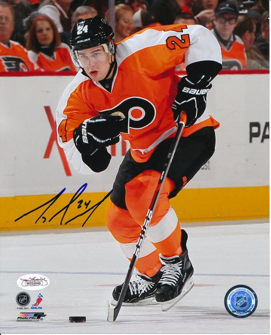 Matt Read Flyers Signed/Autographed 8x10 Photo JSA 140522