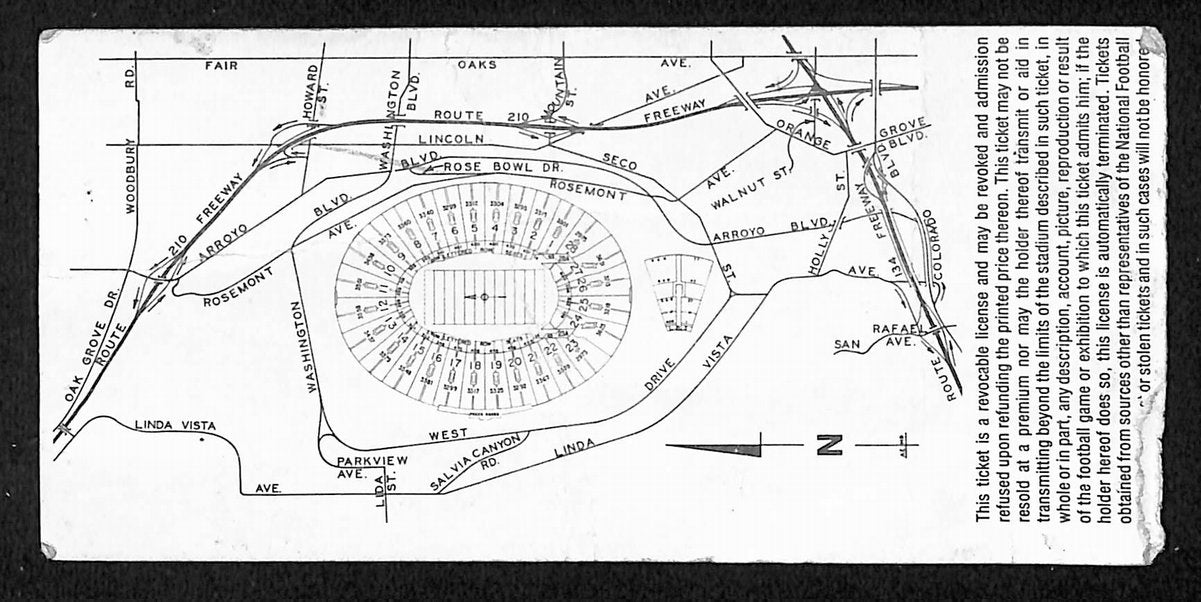 01/09/1977 Super Bowl XI Ticket Stub Raiders vs. Vikings Beletnikoff MVP 203832