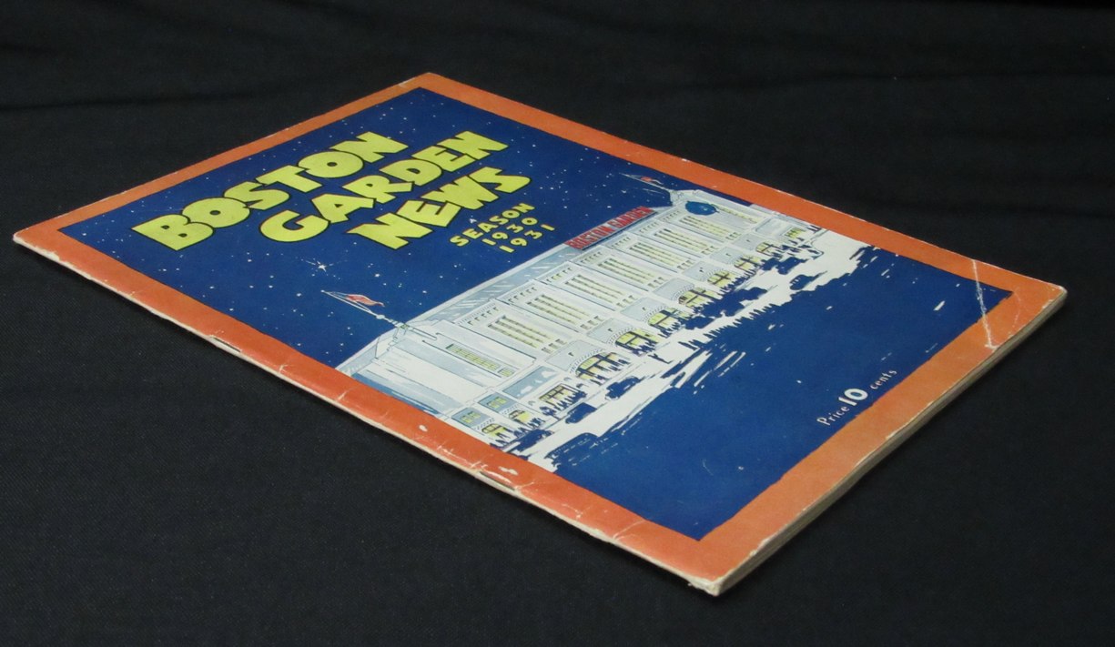 Vintage Boston Garden News Season 1930-1931 Yearbook 198276