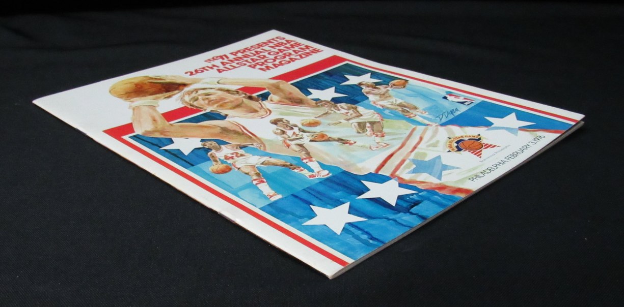 2/3/1976 NBA All-Star Game Program Magazine Clean High-grade 198281