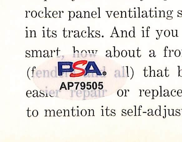 Bob Cousy HOF Signed/Inscribed March 1963 SPORT Magazine PSA/DNA 203670