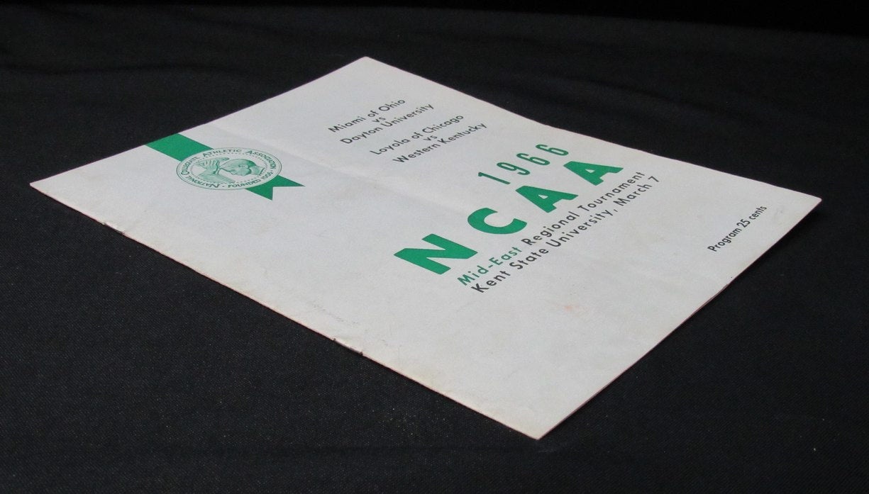 1966 NCAA Mid-East Regional Tournament at Kent State University 198269