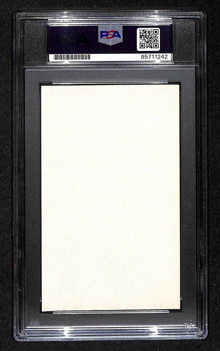 Joe Wood Signed/Autographed 3x5 Index Card PSA/DNA Red Sox BA203991