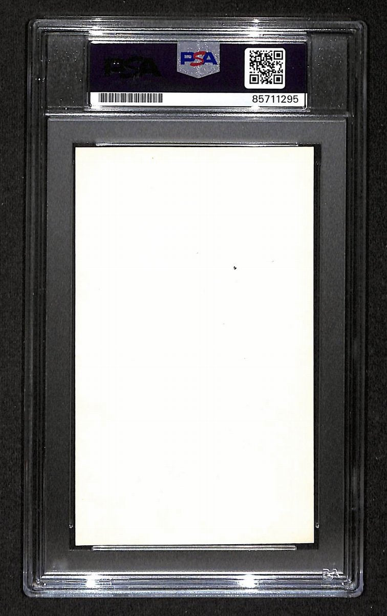 Bob Meusel Signed/Autographed 3x5 Index Card PSA/DNA Yankees BA203997