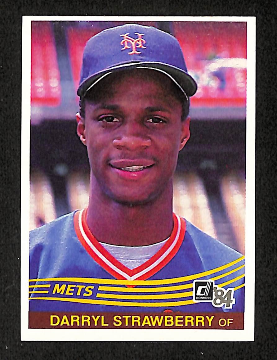 Darryl Strawberry 1984 DONRUSS Baseball RC Card #68 New York Mets 204534