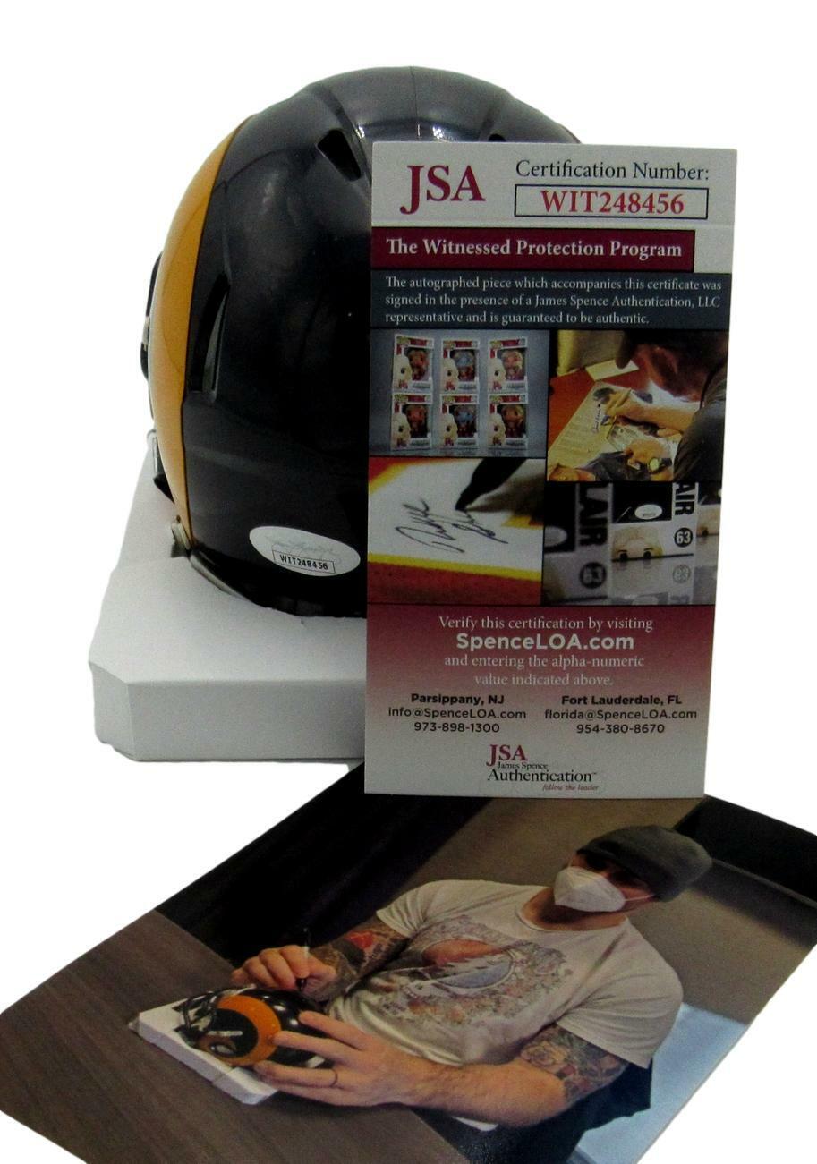 Chris Long Signed/Autographed Rams Mini Football Helmet JSA 157565