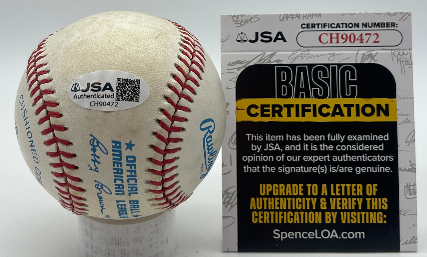 Kevin Seitzer Signed/Autographed OAL Baseball Kansas City Royals JSA 206120