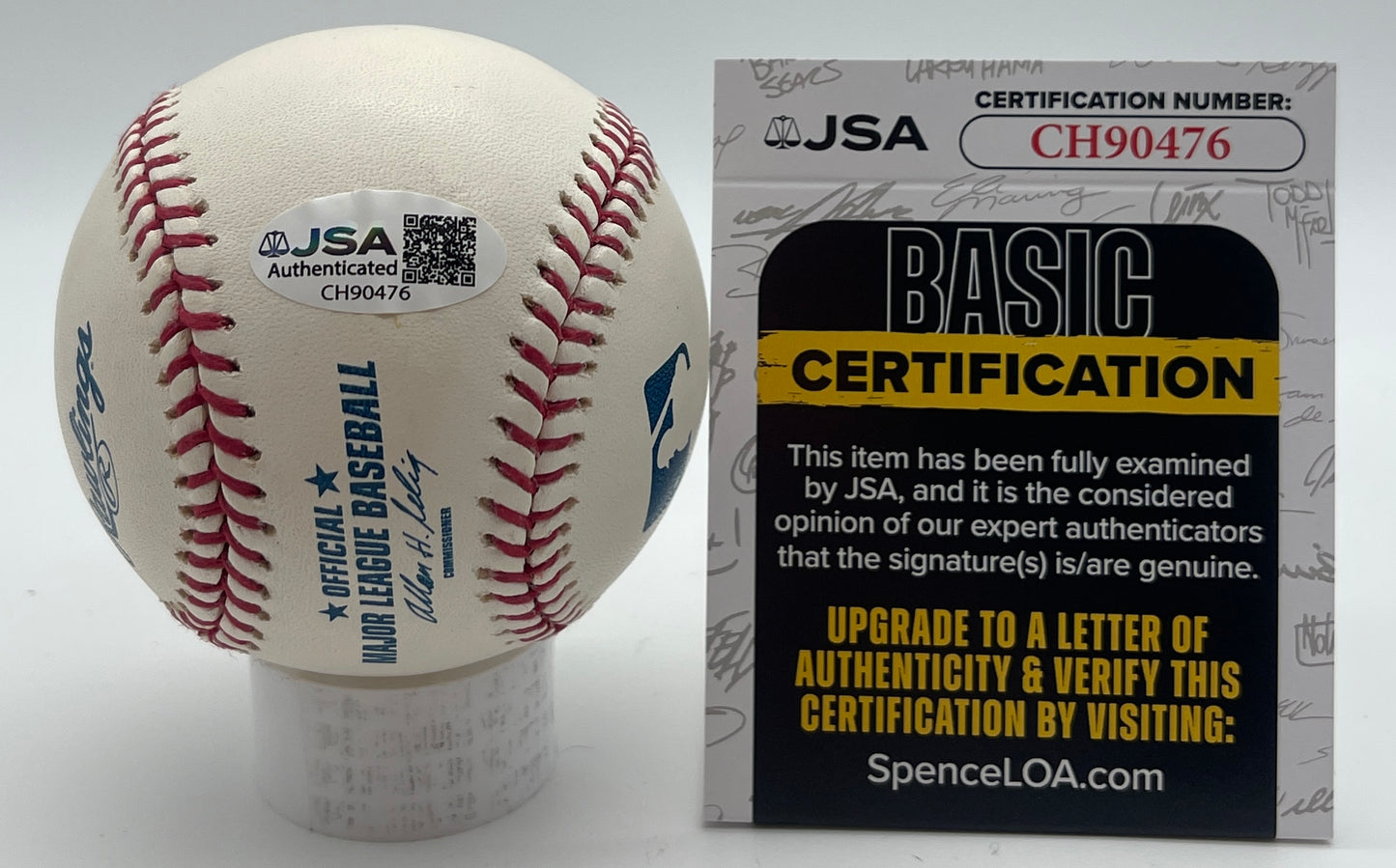 Tommy John Signed/Autographed OML Baseball Chicago White Sox JSA 206124