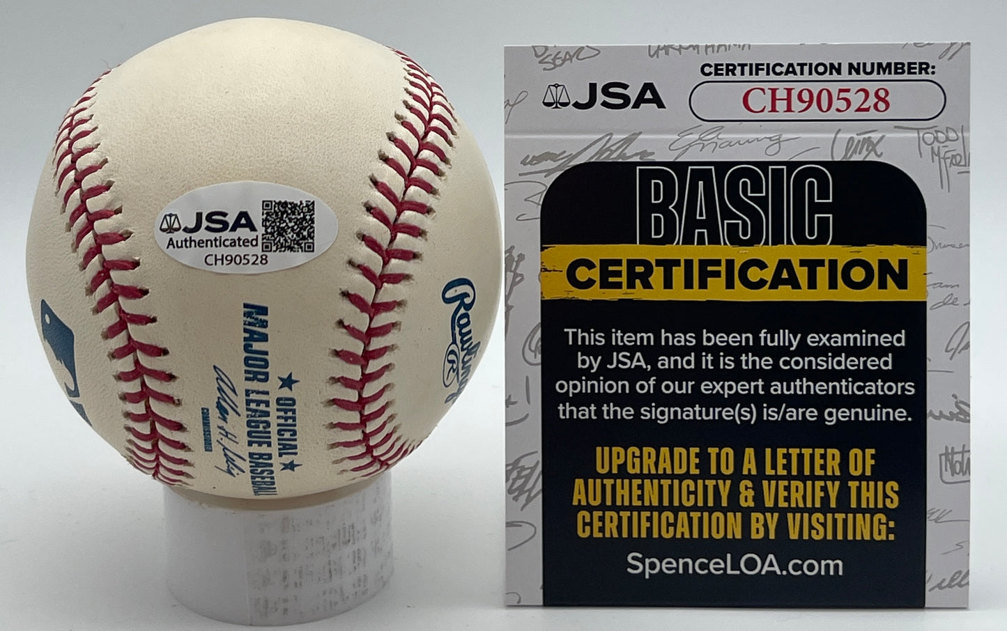 Moose Skowron Signed/Autographed OML Baseball New York Yankees JSA 206160