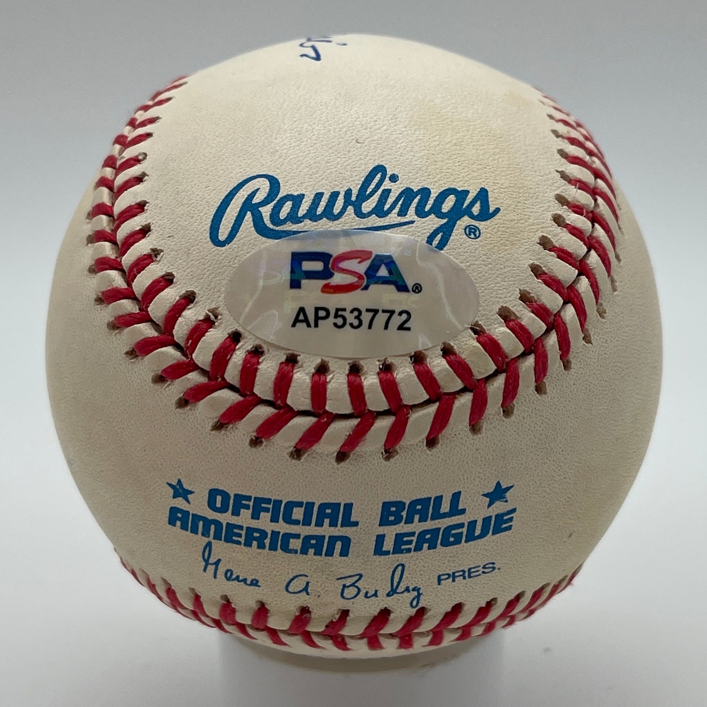 Billy Gardner Signed/Inscribed OAL Baseball New York Yankees PSA/DNA 206313