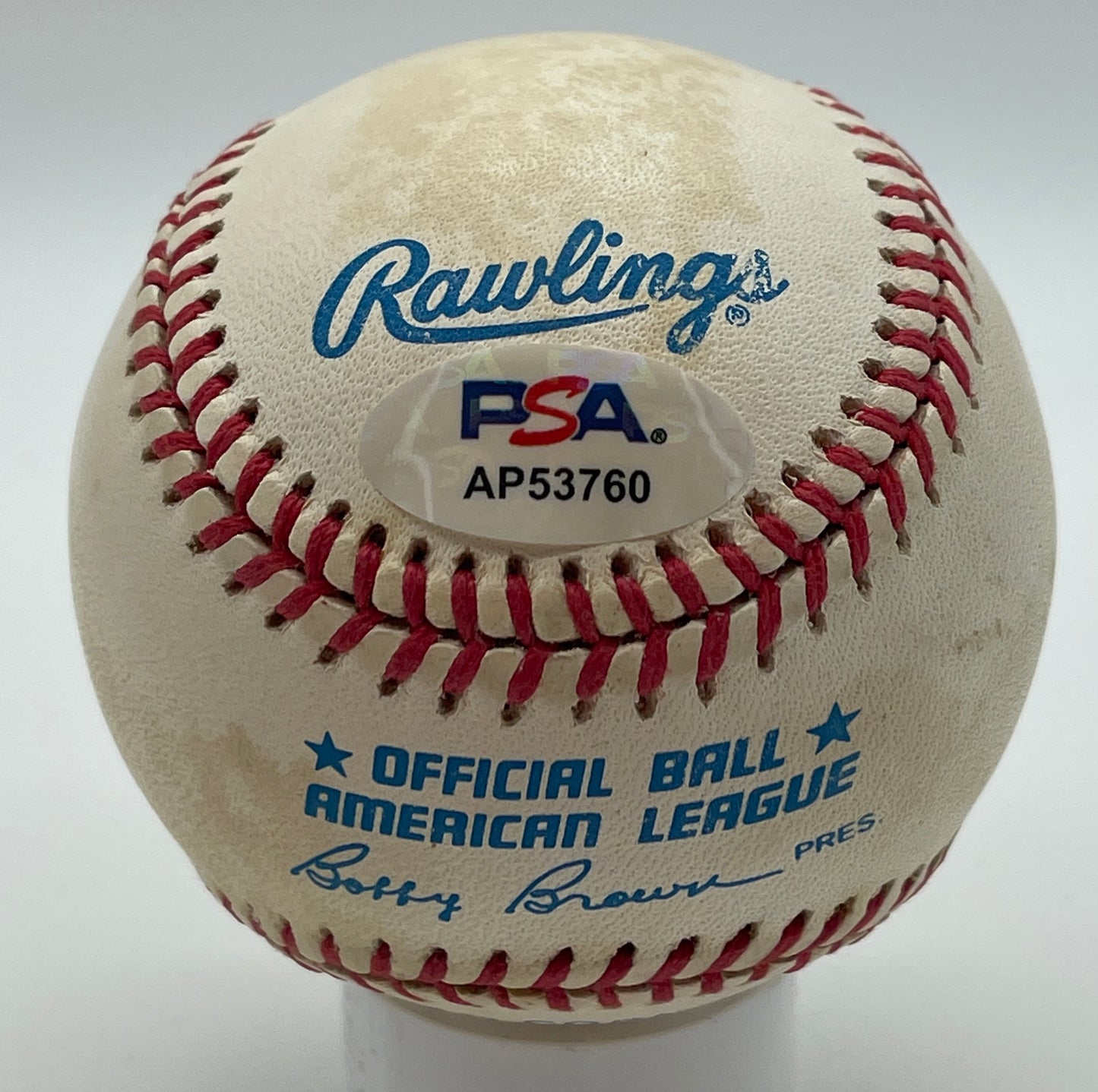 Robin Roberts HOF Signed/Auto OAL Baseball Philadelphia Phillies PSA/DNA 206296