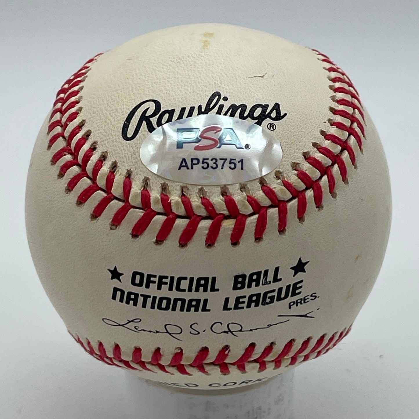 Frank Lary Signed/Inscribed ONL Baseball Detroit Tigers PSA/DNA 206321
