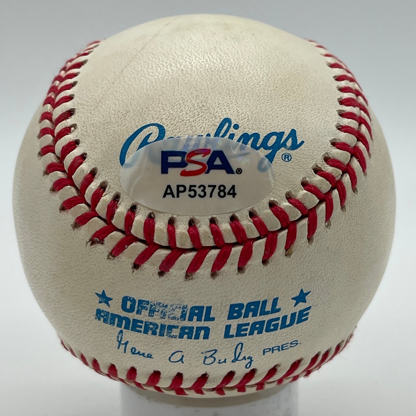 Roberto Alomar HOF Signed/Auto OAL Baseball Toronto Blue Jays PSA/DNA 206337