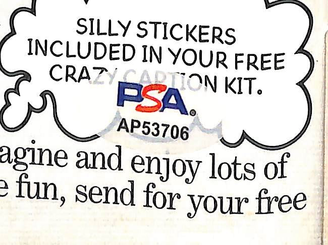 David Robinson Signed/Autographed 1990 Sports Illustrated Kids PSA/DNA
