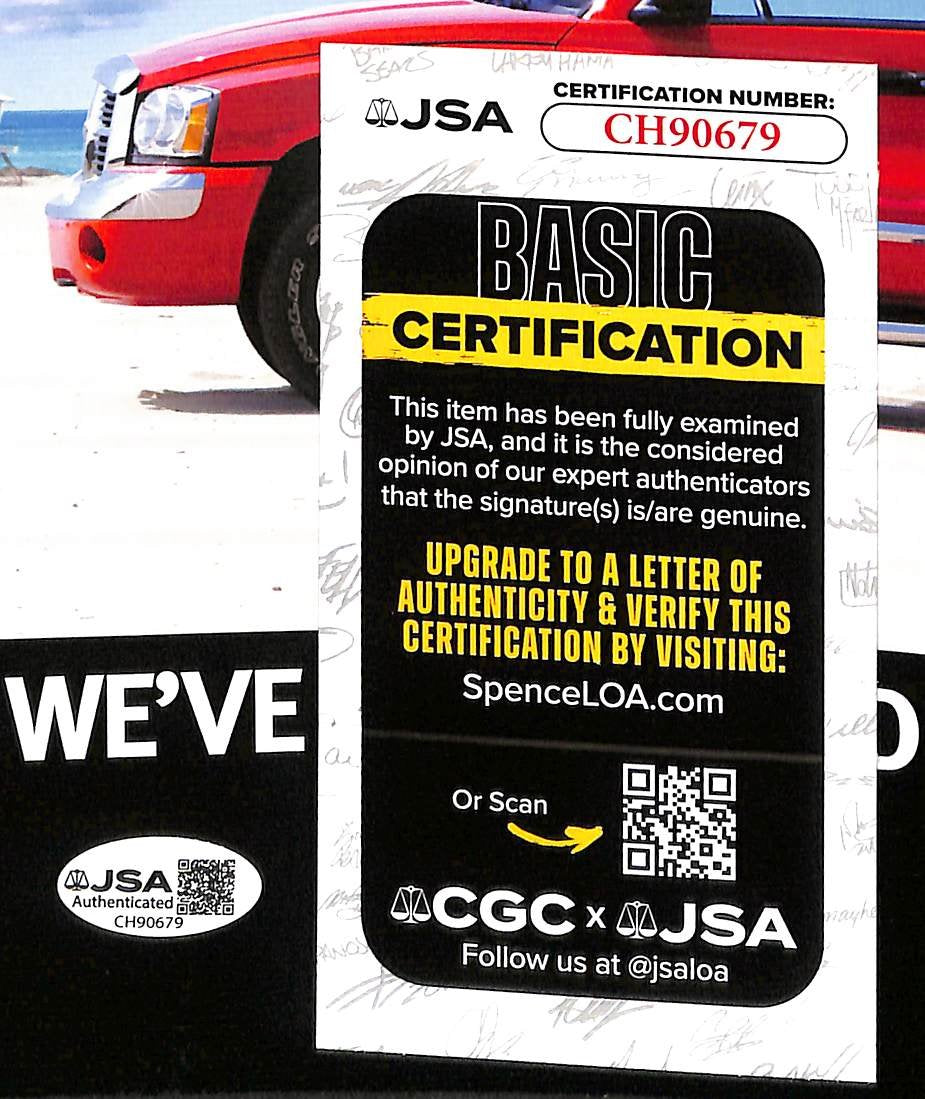 Reggie Bush USC Signed 2004 Sports Illustrated No Label JSA