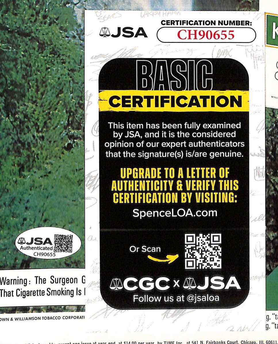 Lee Trevino Signed/Autographed 1974 Sports Illustrated Magazine JSA