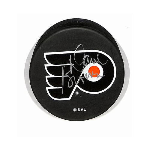 Dave Brown Philadelphia Flyers Autographed/Signed Hockey Puck BA187893