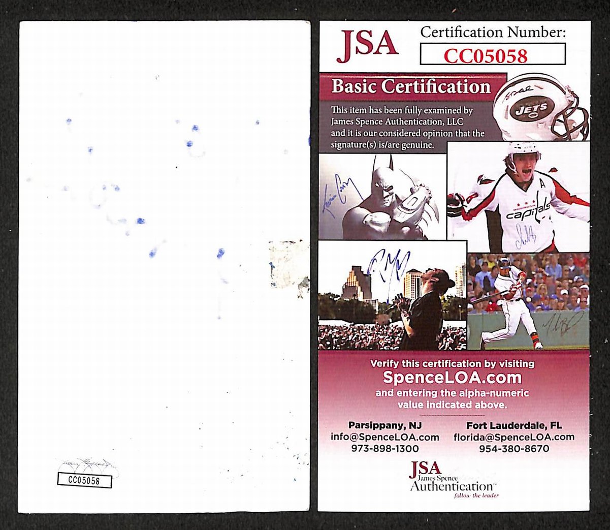 Tom Arnold Signed/Autographed Cut Signature Actor JSA BA205470