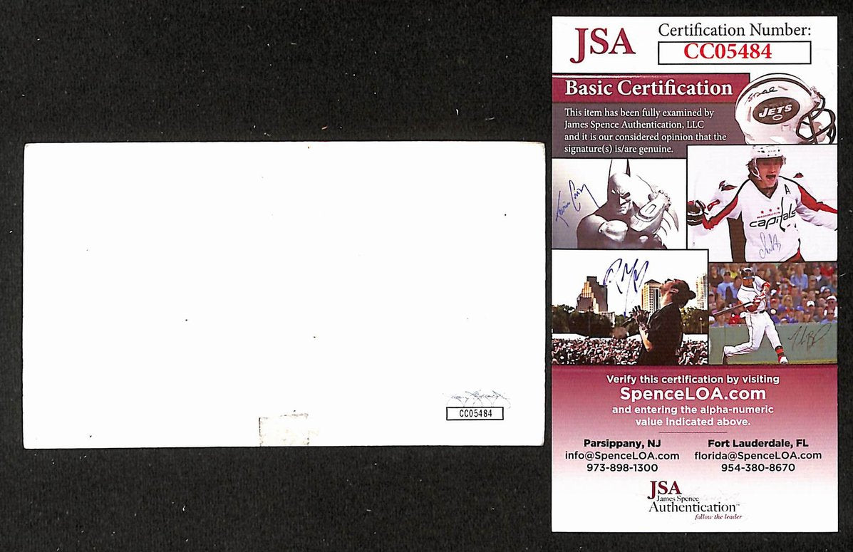 Elliott Gould Signed/Autographed 3x5 Index Card Actor JSA BA205499