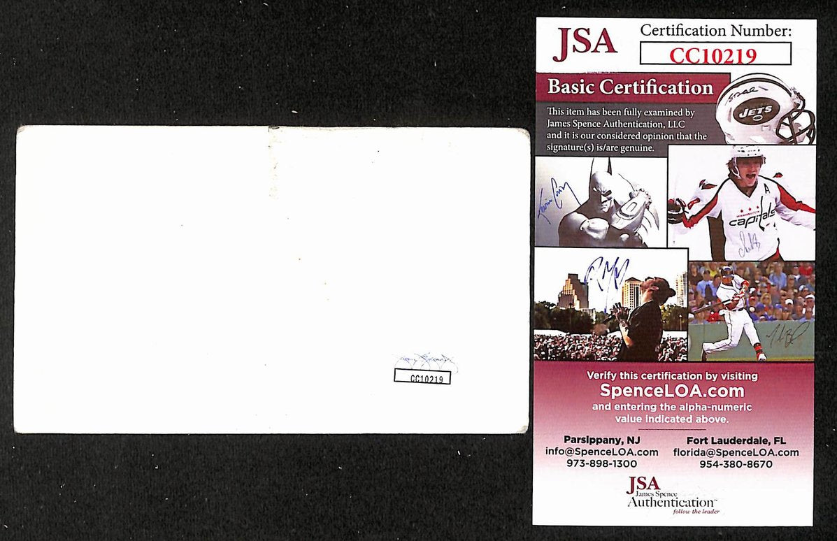 Carl Reiner Signed/Autographed 3x5 Index Card Actor JSA BA205508