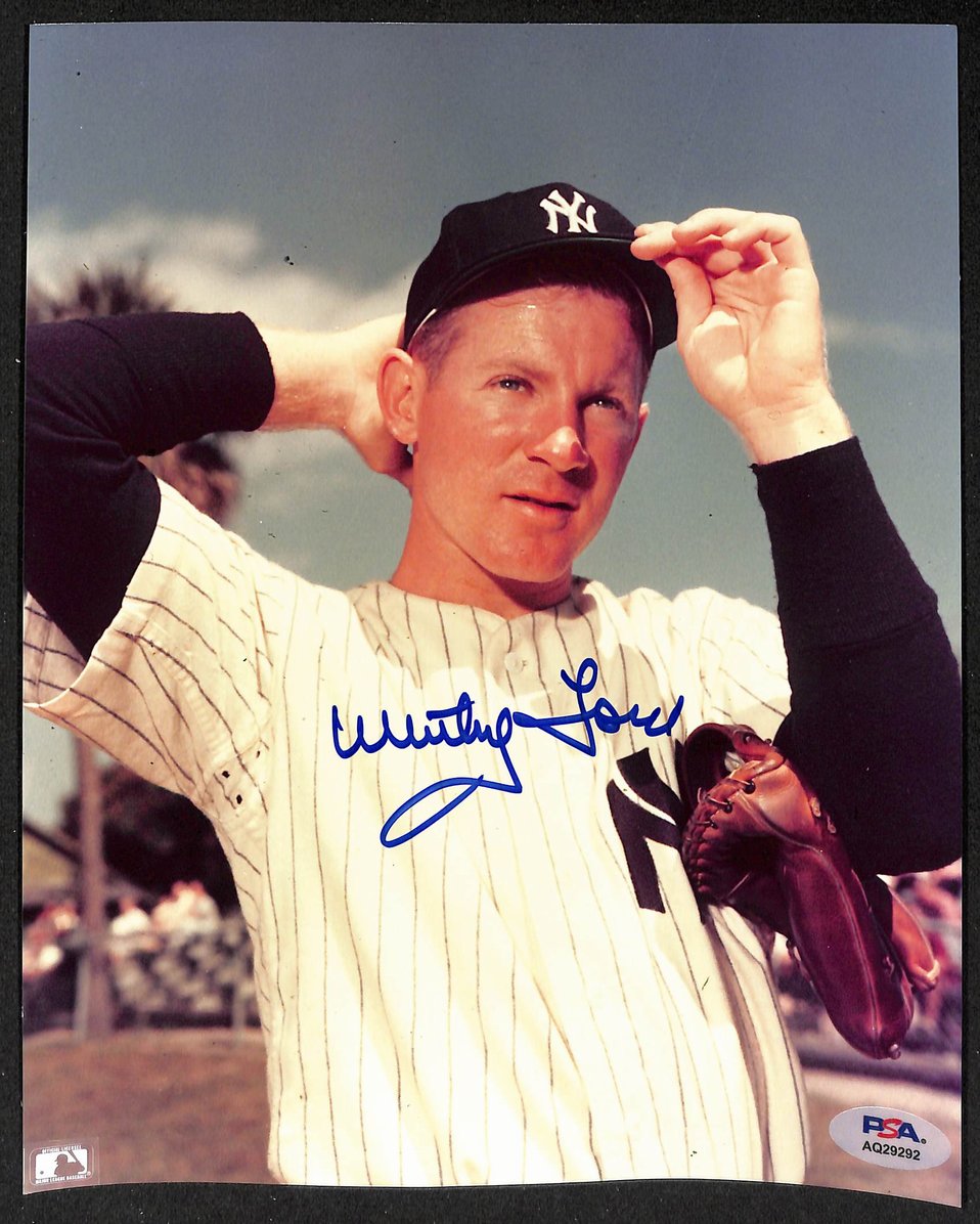 Whitey Ford HOF Signed/Autographed 8x10 Photo New York Yankees PSA/DNA 205942