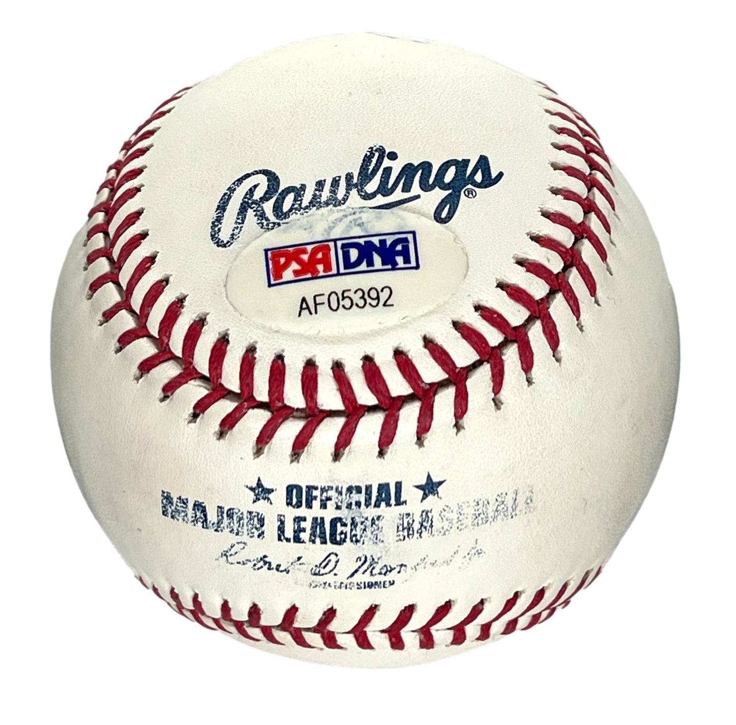 Bruce Springsteen Single Signed/Auto OML/Manfred Baseball PSA/DNA 205887