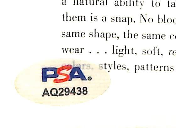 Paul Hornung HOF Signed/Auto 1956 Sports Illustrated Magazine PSA/DNA 205902