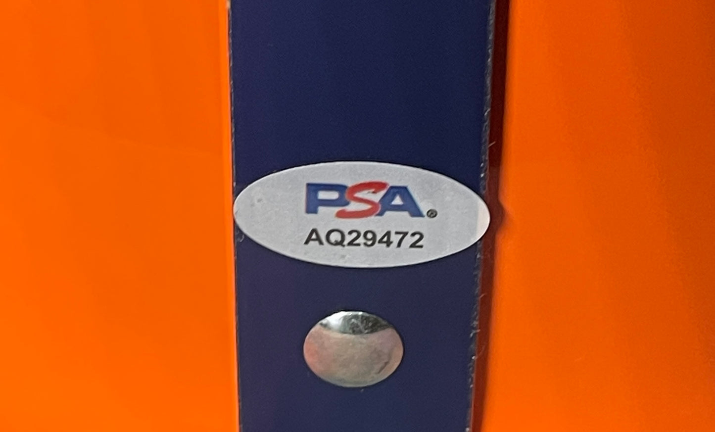 Larry Csonka HOF Signed/Insc Full Size TK 2-Bar Suspension Helmet PSA/DNA 205136